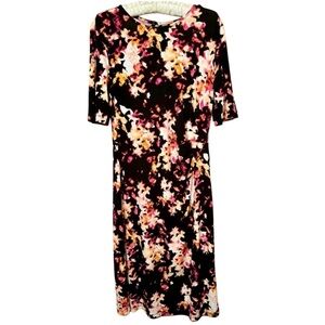 Apt.9 floral size small midi dress